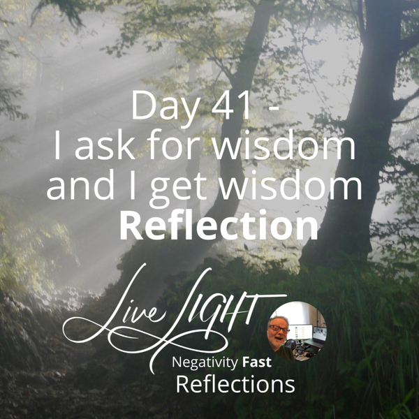 Day 41 - I ask for wisdom and I get wisdom Reflection artwork