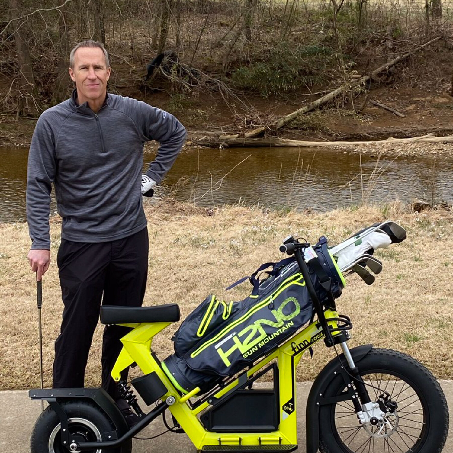 Paul Branlund, Sun Mountain Sports Eastern Sales Manager, Talks Golf Bags, Push Carts, & Their Amazing new Finn Cycle...