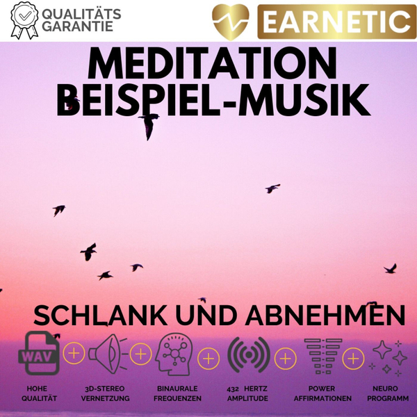 EARNETIC Schlank & Glücklich – endlich weniger Gewicht – Silent Subliminal MEDITATION artwork