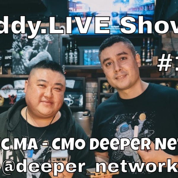 Eddy.LIVE Show ep. 124, Eric Ma, Deeper Network CMO #Taiwanenglishpodcast #TaiwanPodcast artwork