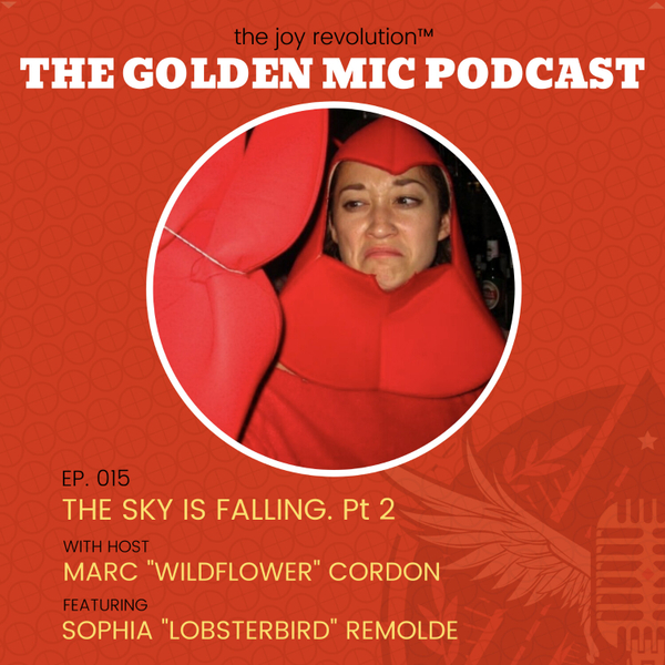 The Sky Is Falling...Pt 2 with Lobsterbird Sophia Remolde artwork