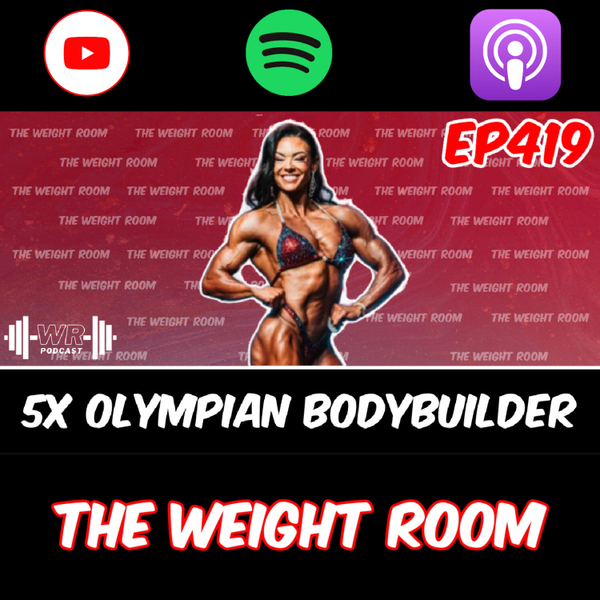 EP419: IFBB Pro and 5x Olympian Bodybuilder Jodi Boam artwork