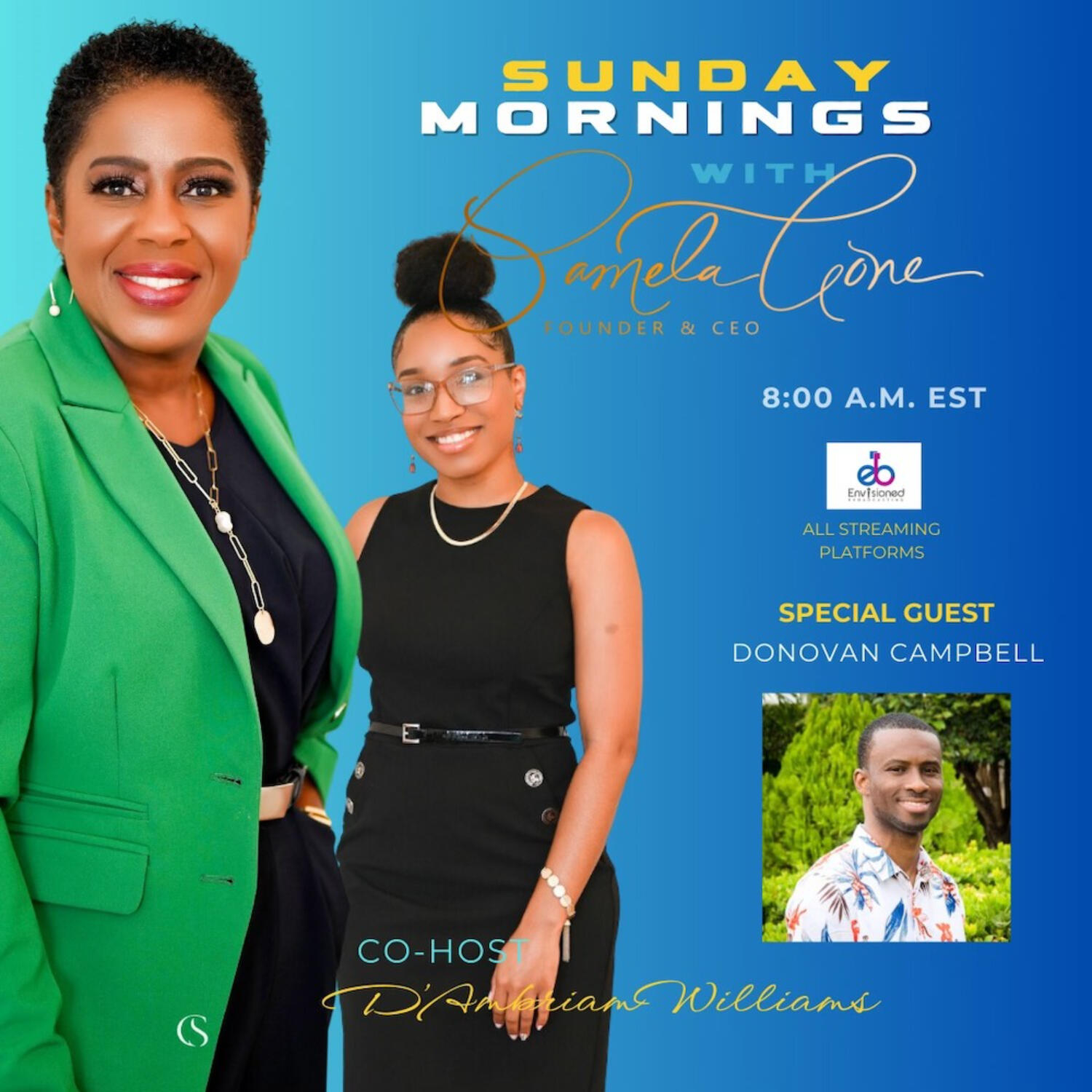 Sunday Mornings with Pamela Cone