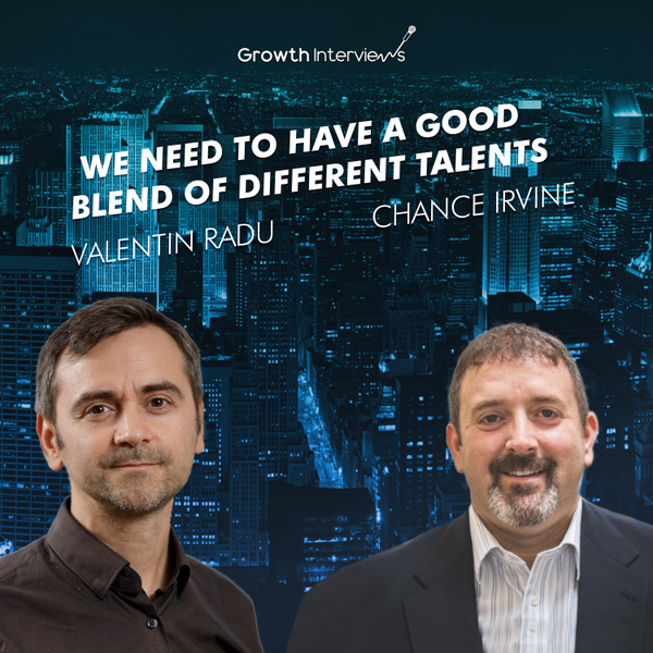 Chance Irvine: We need to have a good blend of different talents artwork