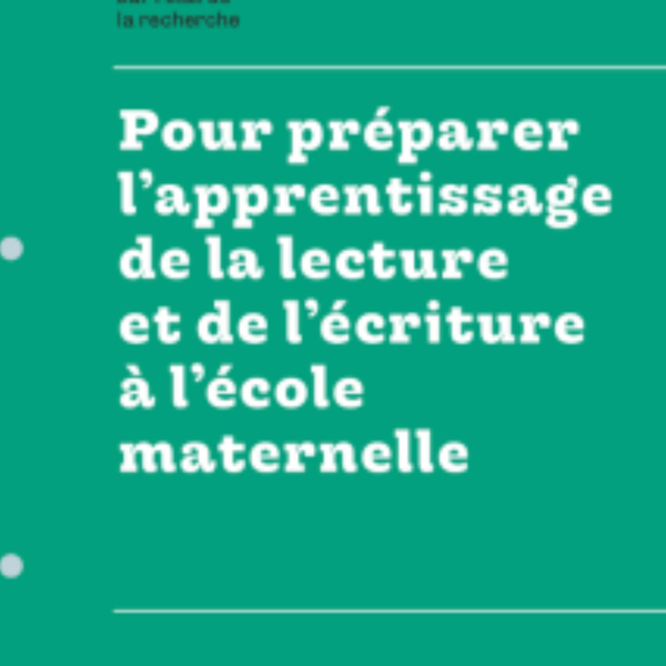 Guide vert : Pour préparer l'apprentissage de la lecture et de l'écriture à l'école maternelle artwork