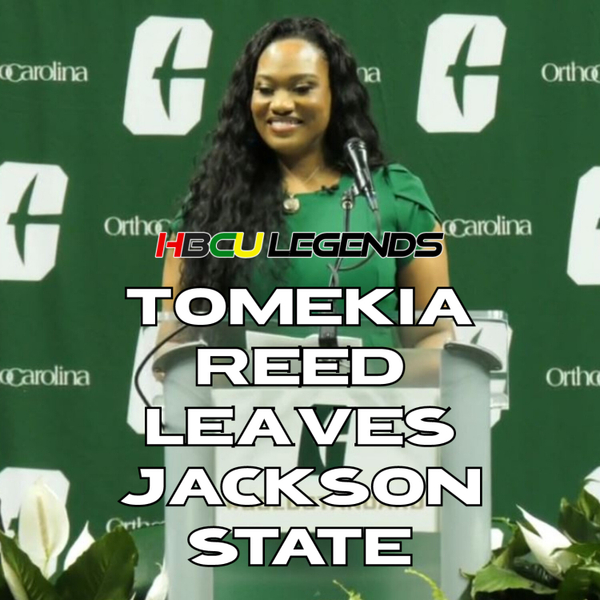 Tomekia Reed Leaves Jackson State For UNC Charlotte artwork