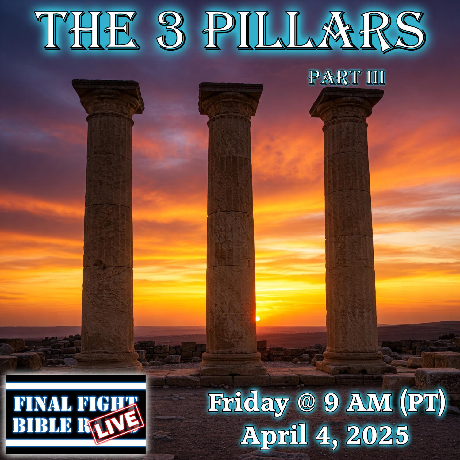 The 3 Pillars pt 3 episode artwork