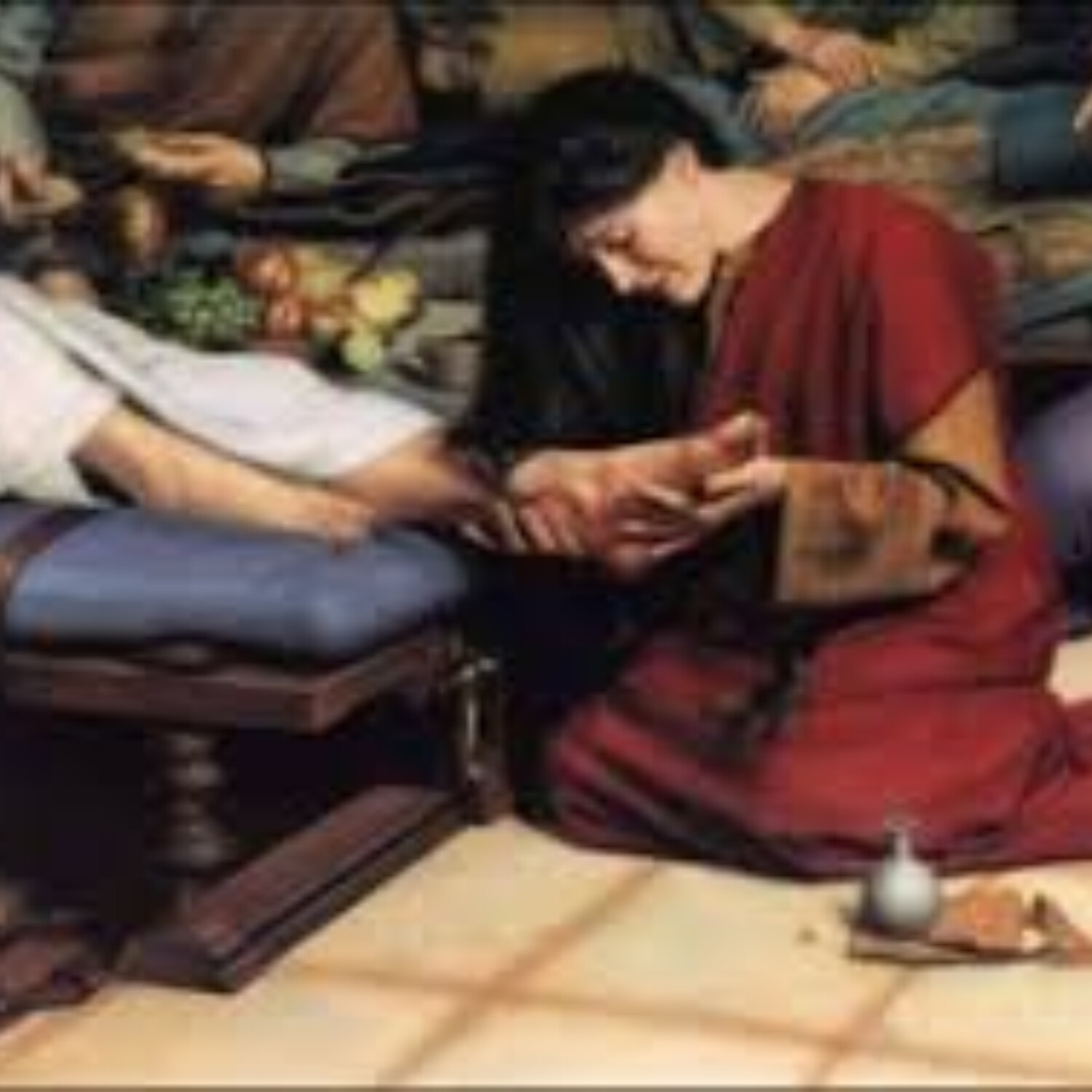 Ježíš přijímá lásku a vděčnost od lidí