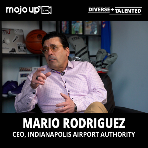 Mario Rodriguez: Mojo Up Live - Diverse + Talented with Travis Brown artwork