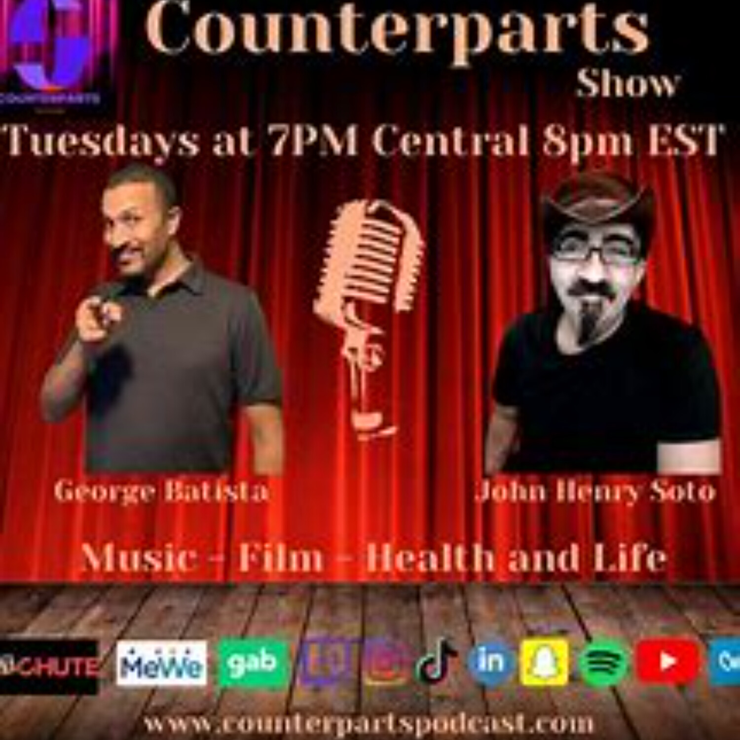 Counterparts Show Presents - Teryl Rothery