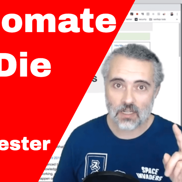 The Automate or Die Special - do you have to automate to survive in testing? artwork