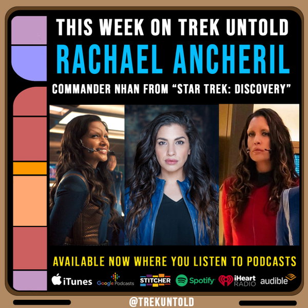 83: Rachel Ancheril, Cmdr. Nhan on "Star Trek: Discovery artwork