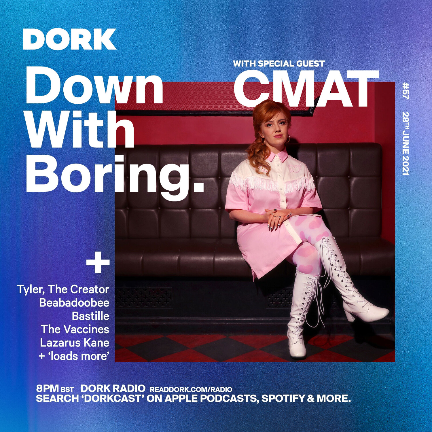 cover of episode Down With Boring #0057: CMAT