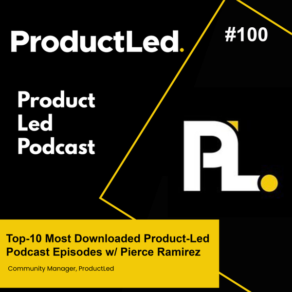 Top-10 Most Downloaded ProductLed Podcast Episodes artwork