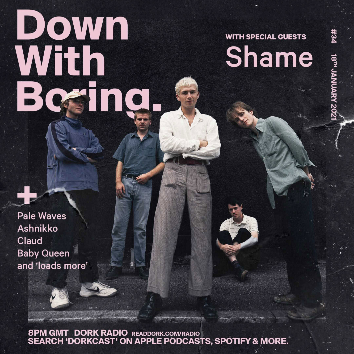 cover of episode Down With Boring #0034: Shame