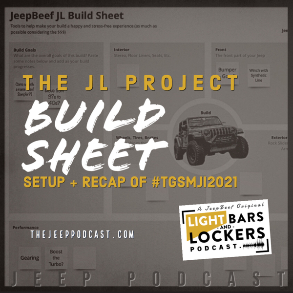 The JL Project: Build Sheet Setup & More artwork