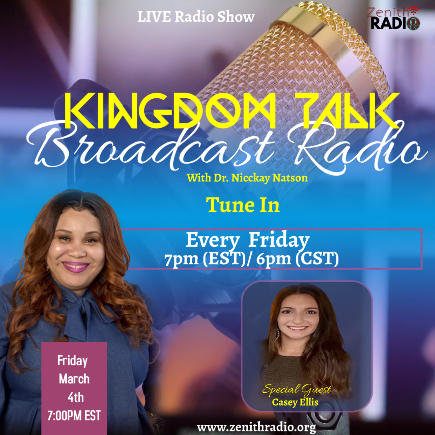Kingdom Talk Broadcast Radio with Dr. Nicckay Natson