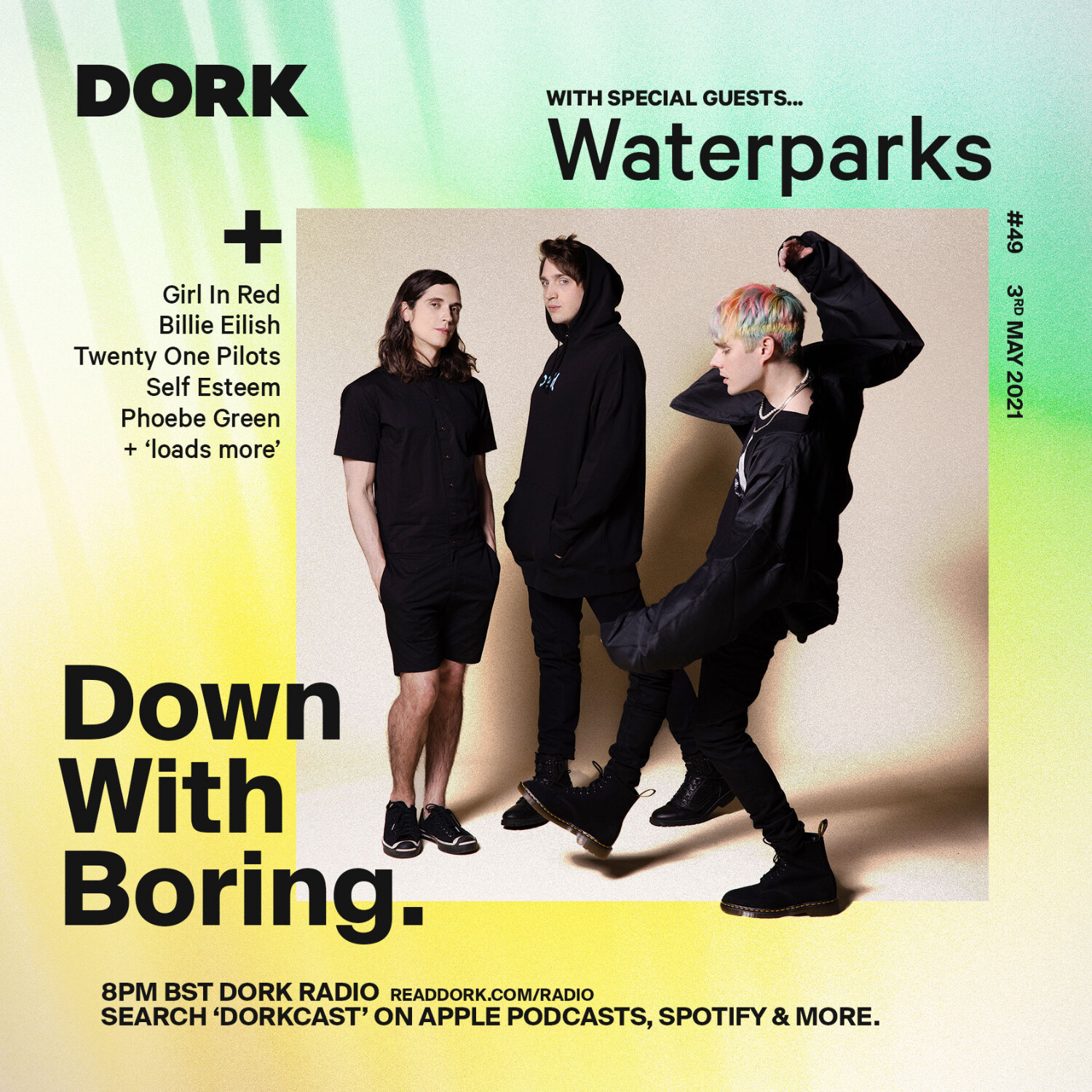 cover of episode Down With Boring #0049: Waterparks