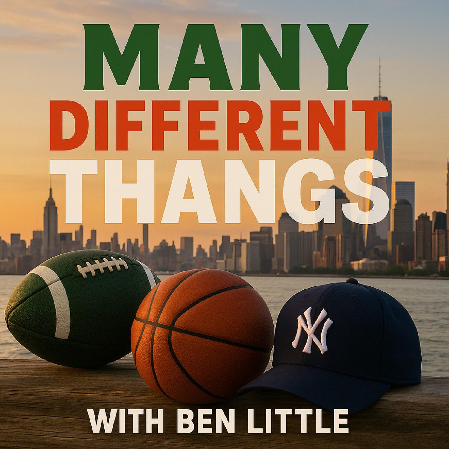 Many Different Thangs podcast artwork
