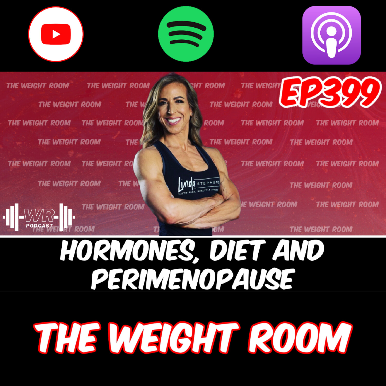 cover of episode EP399: Perimenopause, Hormones, and Diet with Fitness Coach Linda Stephens