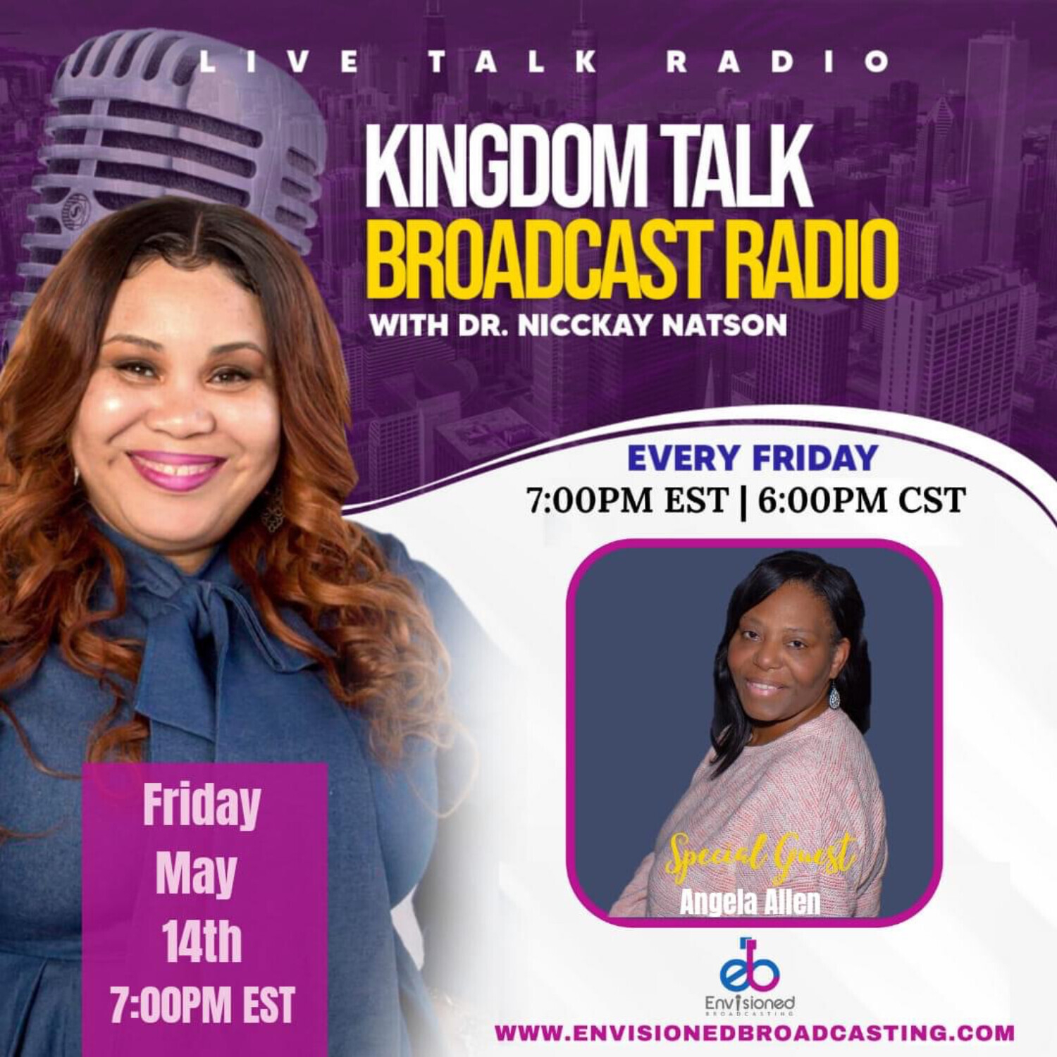 Kingdom Talk Broadcast Radio with Dr. Nicckay Natson
