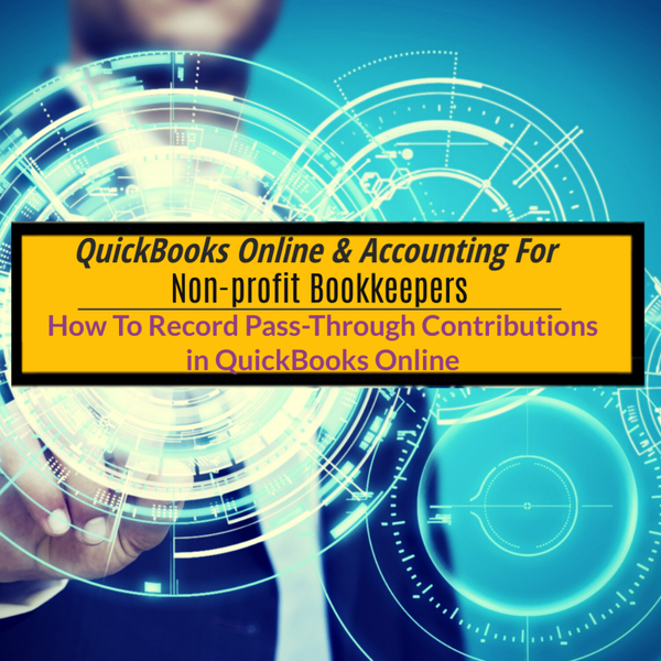 How To Record Pass-Through Contributions in QuickBooks Online artwork