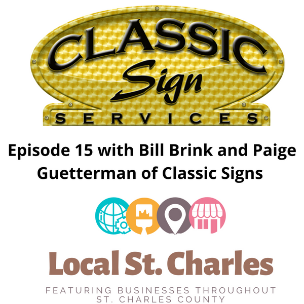 Bill Brink & Paige Guetterman of Classic Sign Services artwork