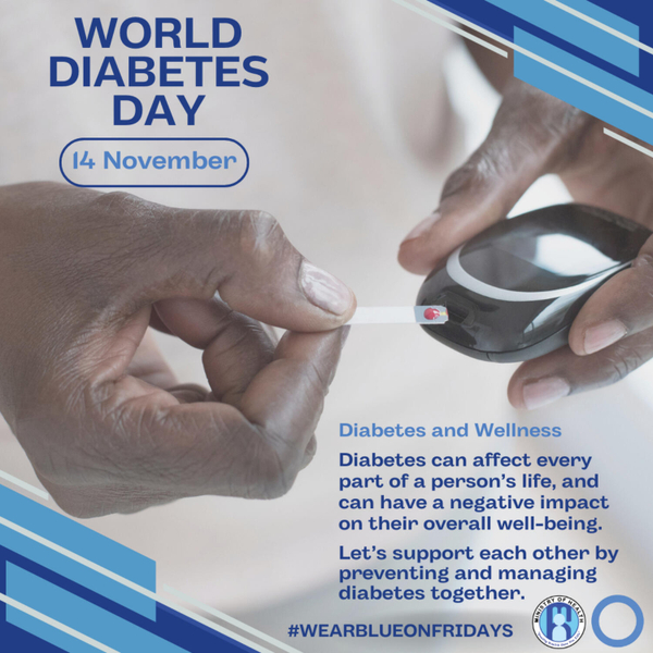 Saint Lucia joins the global community in observing World Diabetes Day artwork