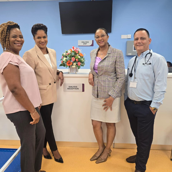 Chief Medical Officer on Transforming Patient Care Following Commissioning of Dialysis Unit at St. Jude Hospital artwork