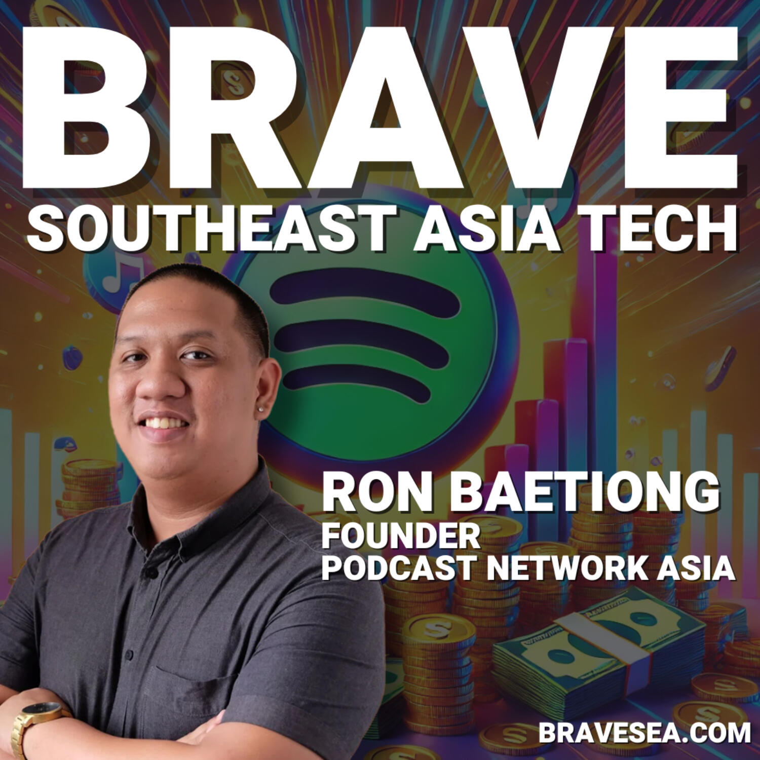 cover of episode Ron Baetiong: PH Basketball Jock to Founder Exit, Startup Failure Lessons, Podcast Network Asia-E509