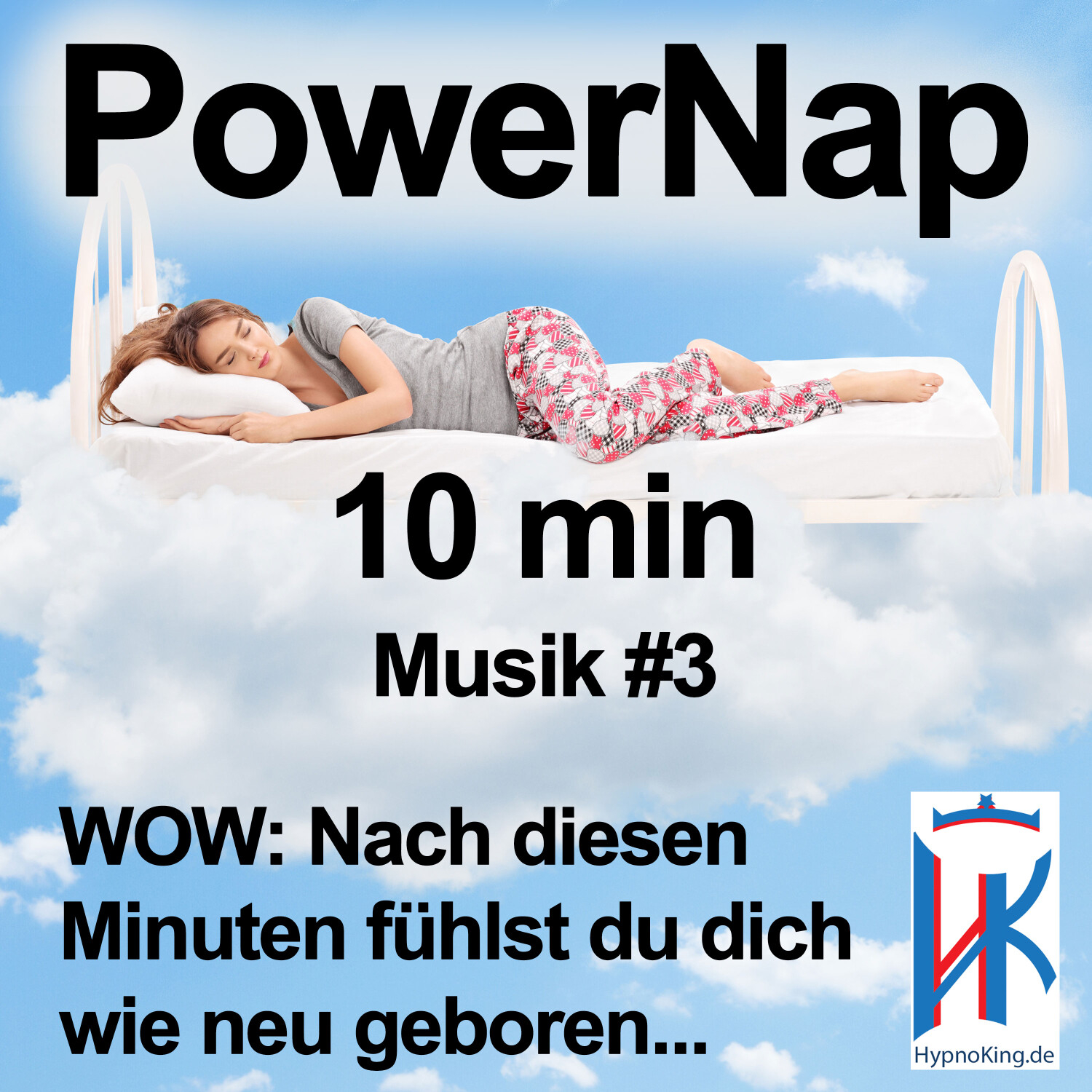 Power Nap deutsch: Im Hypnose-Kurzschlaf deine Akkus aufladen und der Tag gehört wieder dir!
