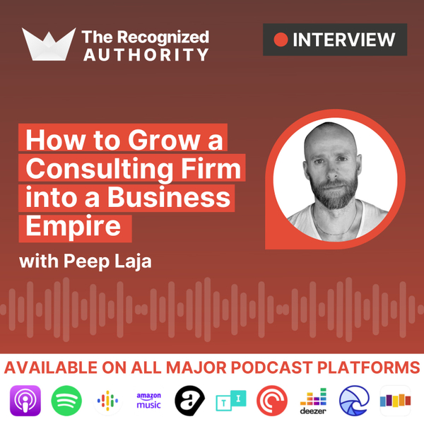 How to Grow a Consulting Firm into a Business Empire with Peep Laja artwork