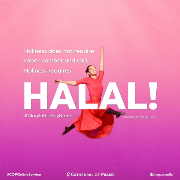 Psalm 105:3- Holiness requires HALAL! artwork