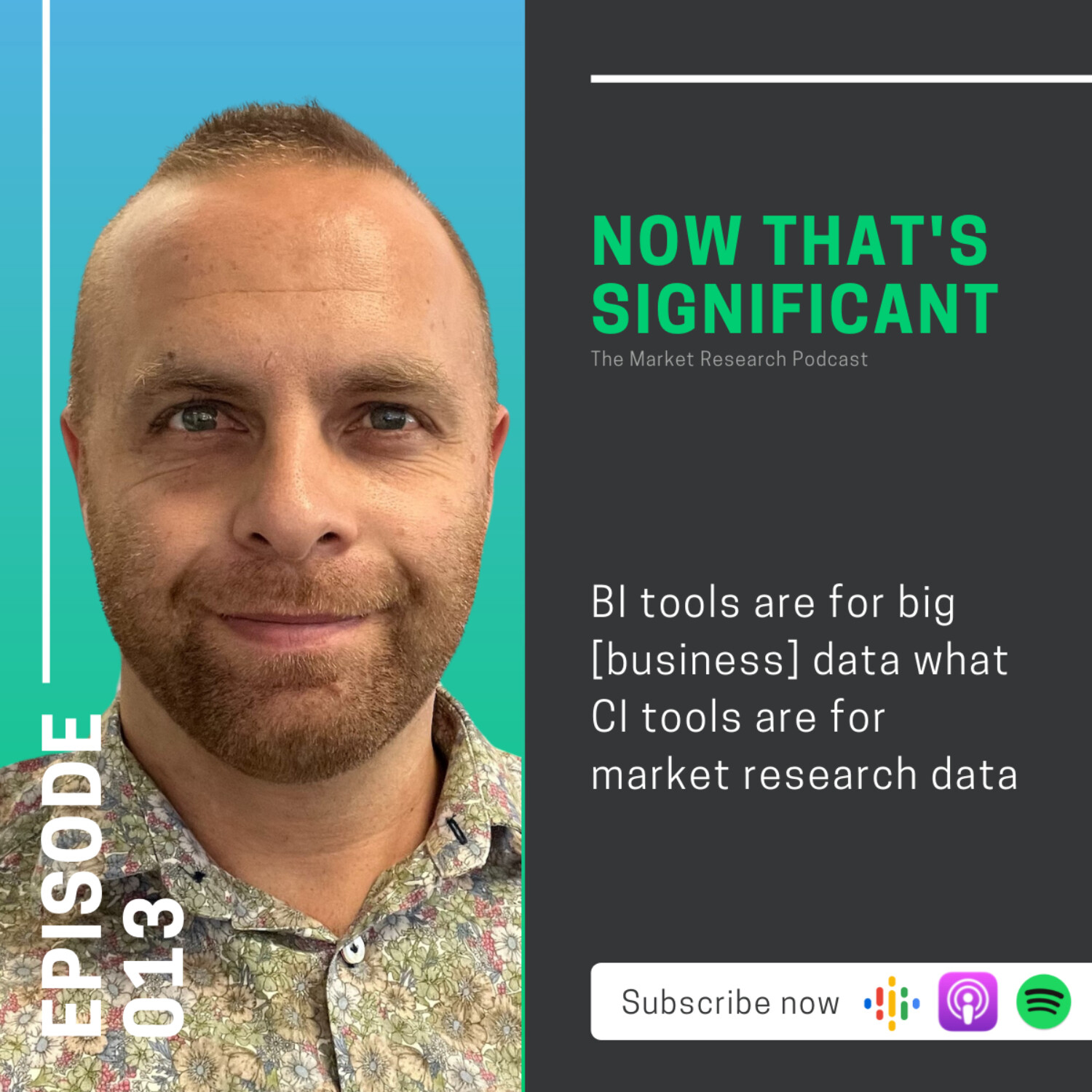 BI tools are for big [business] data what  CI tools are for market research data