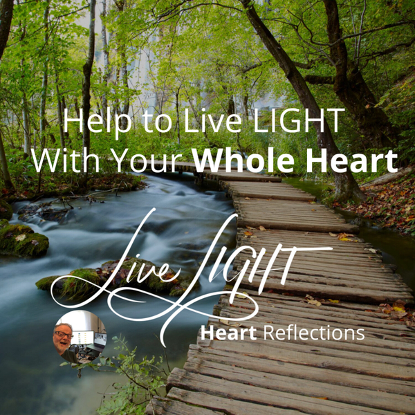 Help to Live LIGHT With Your Whole Heart artwork