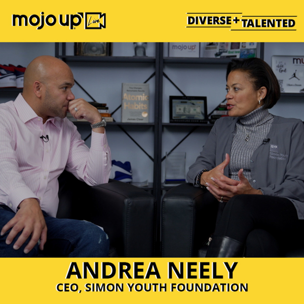 Andrea Neely: Mojo Up Live - Diverse + Talented with Travis Brown artwork