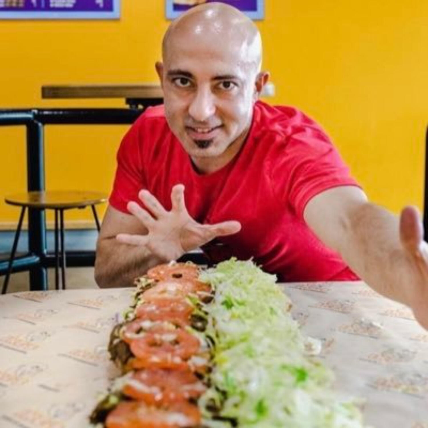 Ike Shehadeh - Sandwich god at Ike's Sandwiches