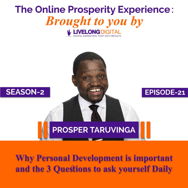Why Personal Development is important and the 3 Questions to ask yourself Daily artwork