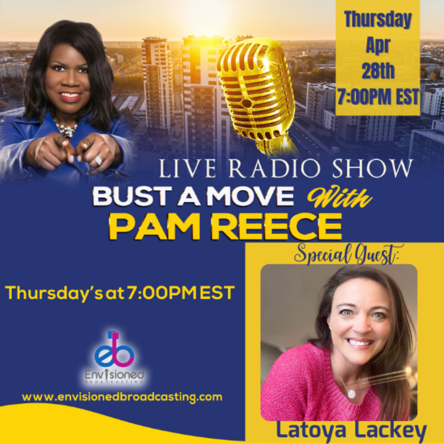 Bust A Move With Pam Reece