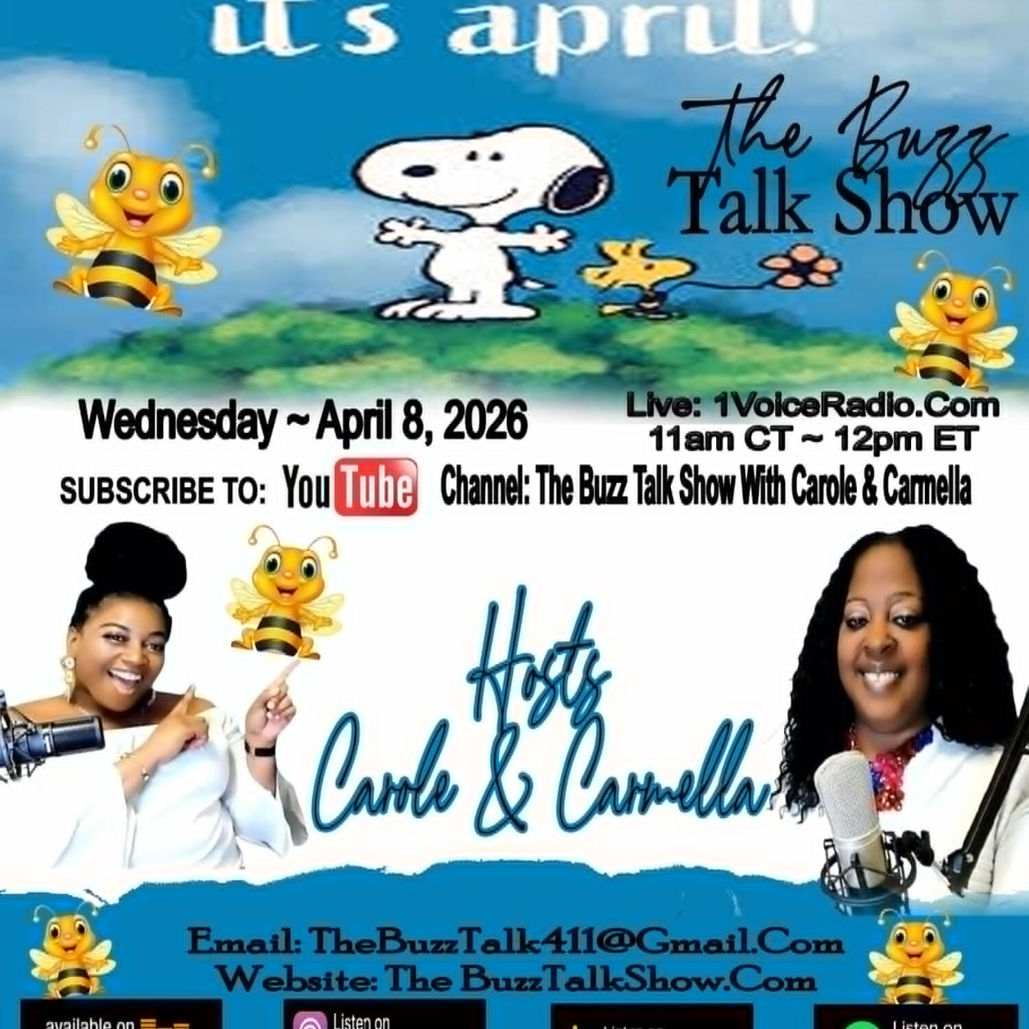 The Buzz April 8th episode artwork