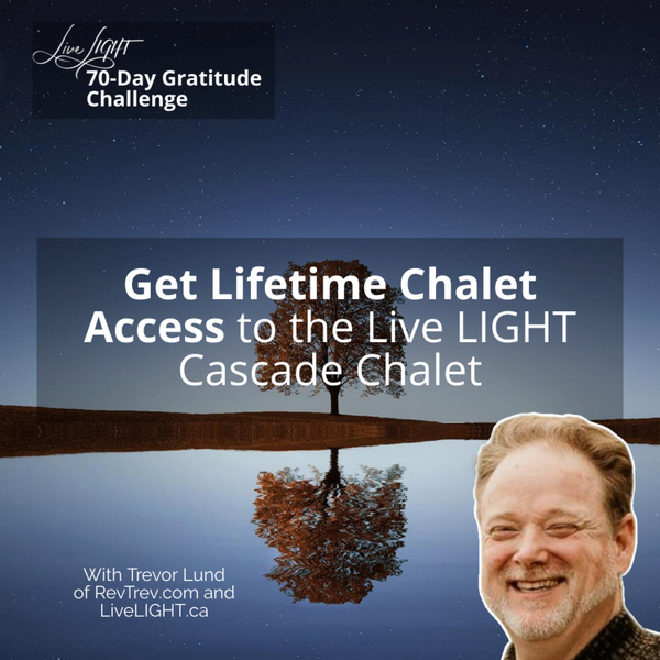 Connect & Share: Get Lifetime Chalet Access to the Live LIGHT Cascade Chalet artwork