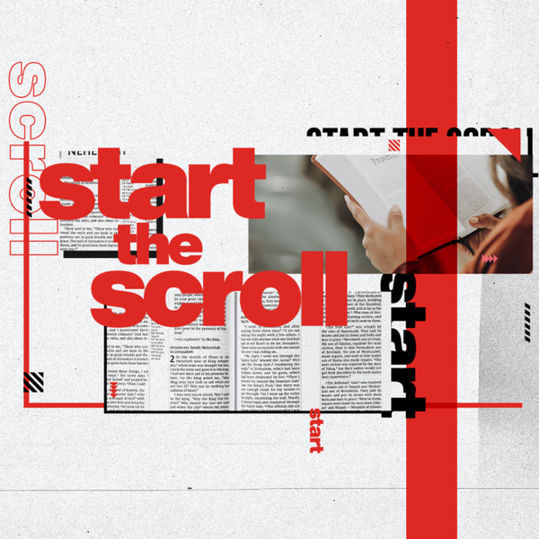 Start the Scroll artwork