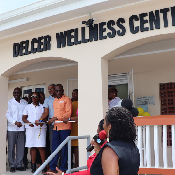 Delcer Wellness Centre reopens its doors to residents following SMART Rehabilitation under the OECS Regional Health Project artwork
