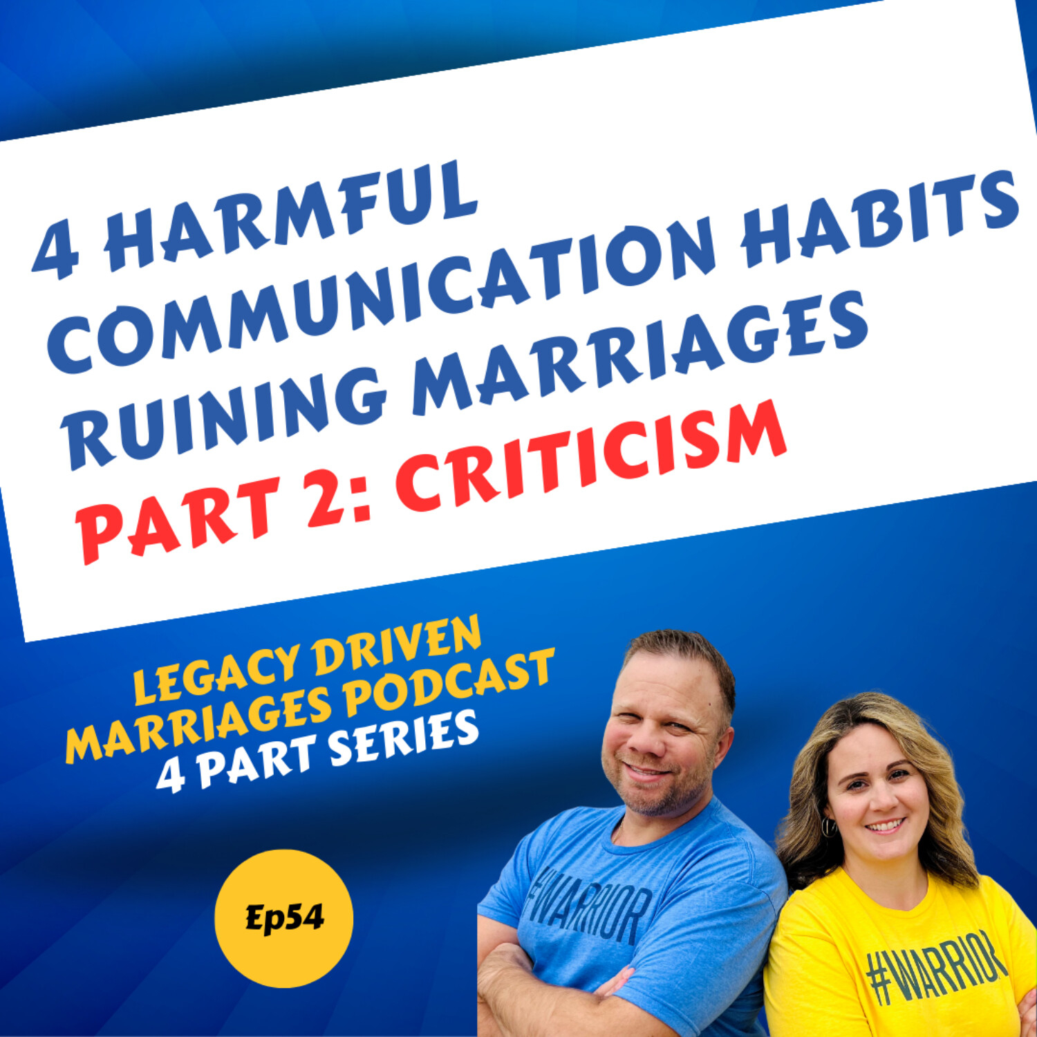 Legacy Driven Marriages