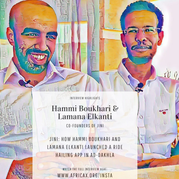 Jini: How Hammi Boukhari and Lamana Elkanti launched a Ride Hailing App in Ad-Dakhla artwork