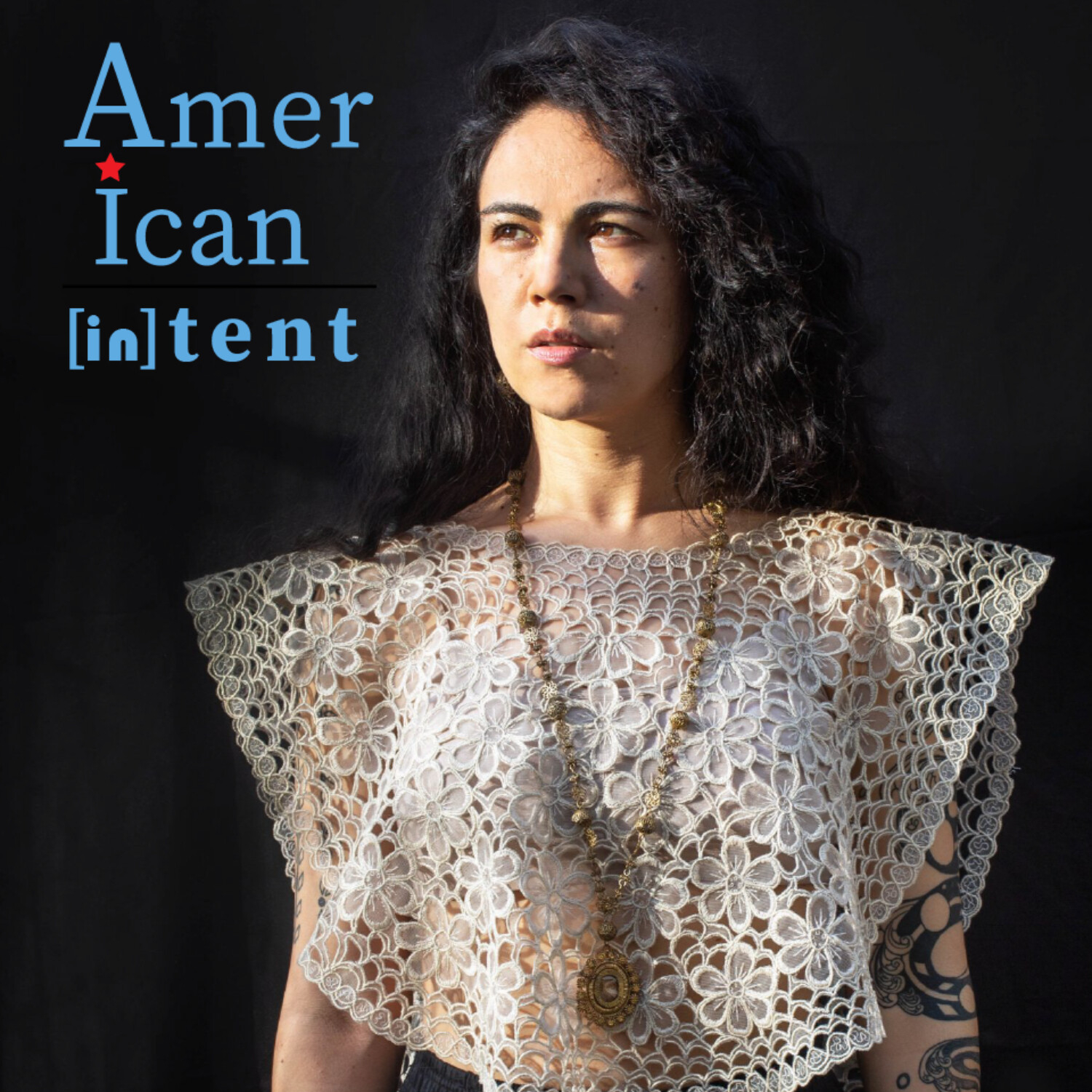 American in Tent