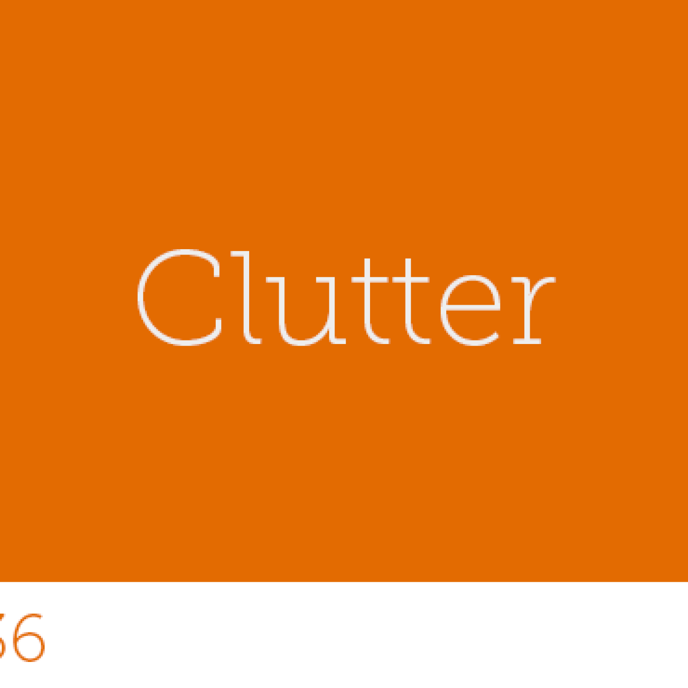 136 - Clutter - podcast episode cover