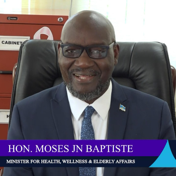 Hon. Moses Jn Baptiste on the Expansion of the Men’s Health Clinic artwork