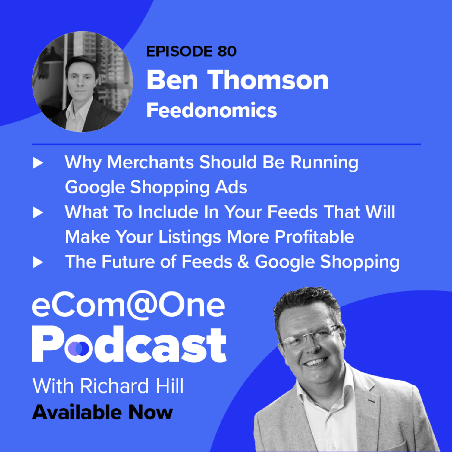 E80: Ben Thomson - How You Can Optimise Your Product Feeds to Boost Profitability episode artwork