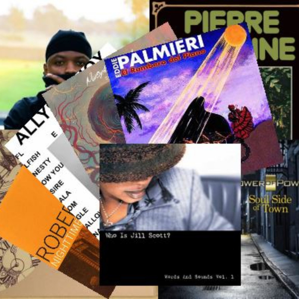 This weeks NuDirections (https://www.nudirections.net/) essential album is ‘Who Is Jill Scott? Words and Sounds Vol. 1’ artwork